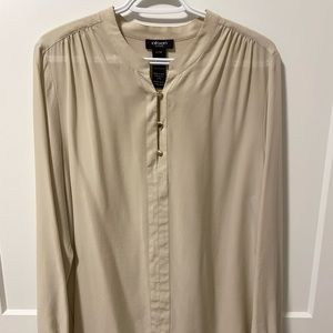 Olsen Europe 100% silk blouse L